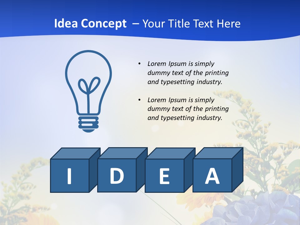 Head Beauty Bright PowerPoint Template