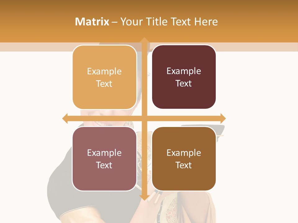 Lifestyle Chopsticks White PowerPoint Template