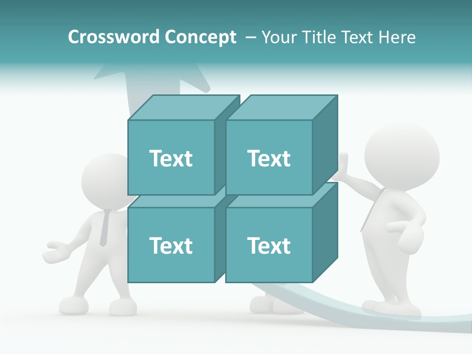 Achievement People Chart PowerPoint Template