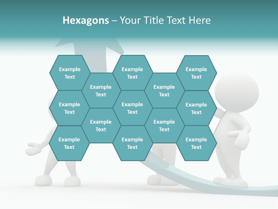 Achievement People Chart PowerPoint Template