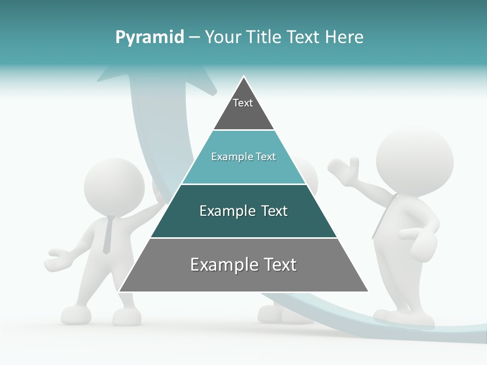Achievement People Chart PowerPoint Template