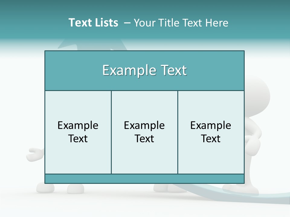 Achievement People Chart PowerPoint Template