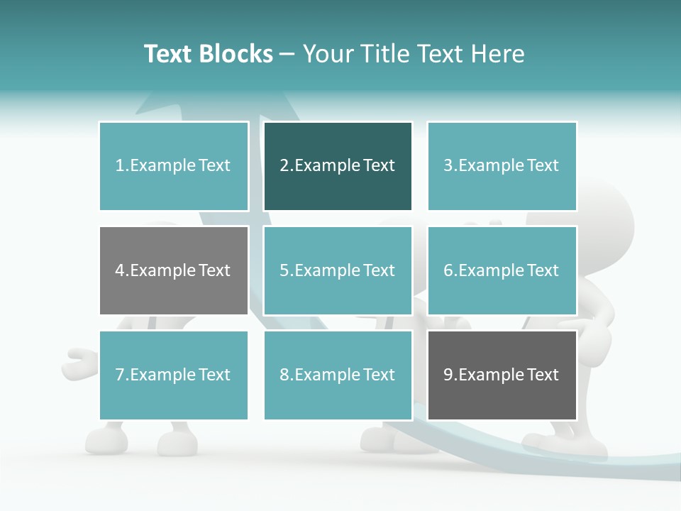 Achievement People Chart PowerPoint Template