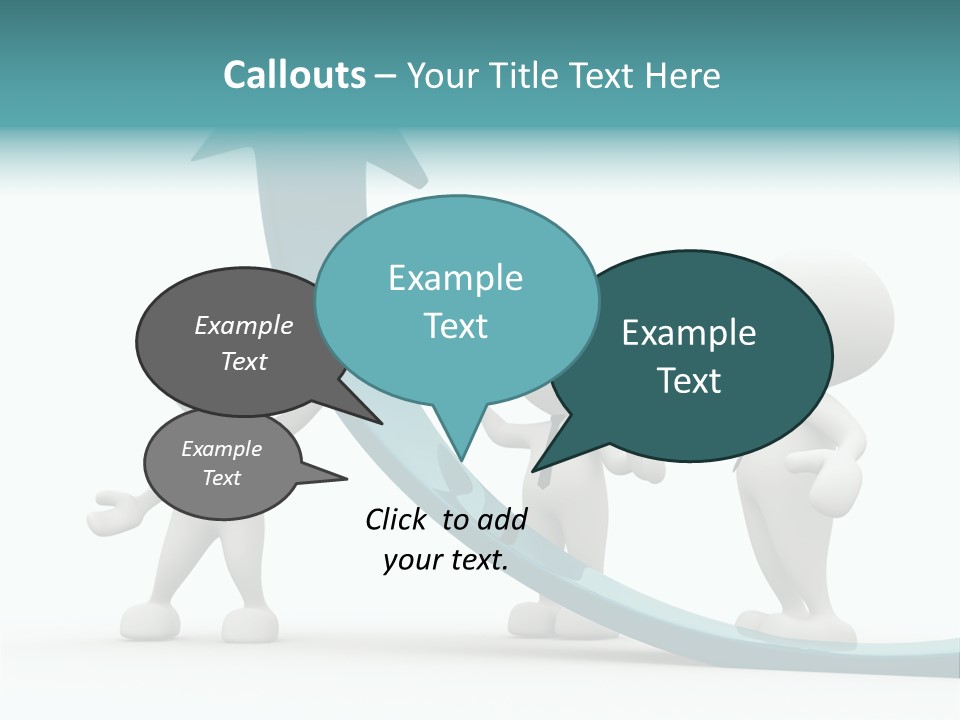 Achievement People Chart PowerPoint Template
