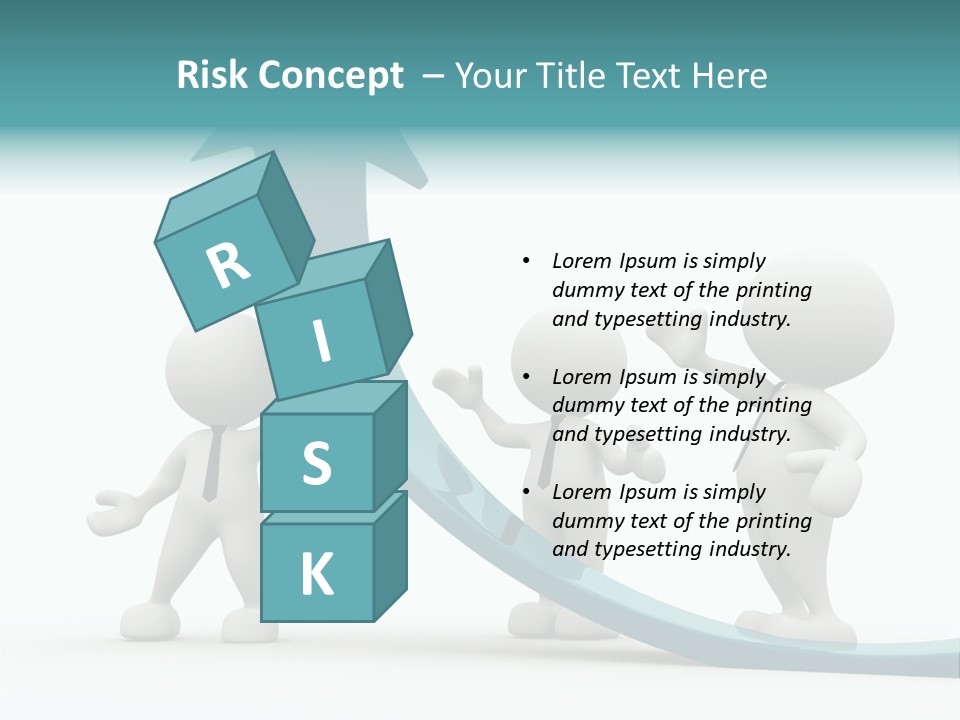 Achievement People Chart PowerPoint Template