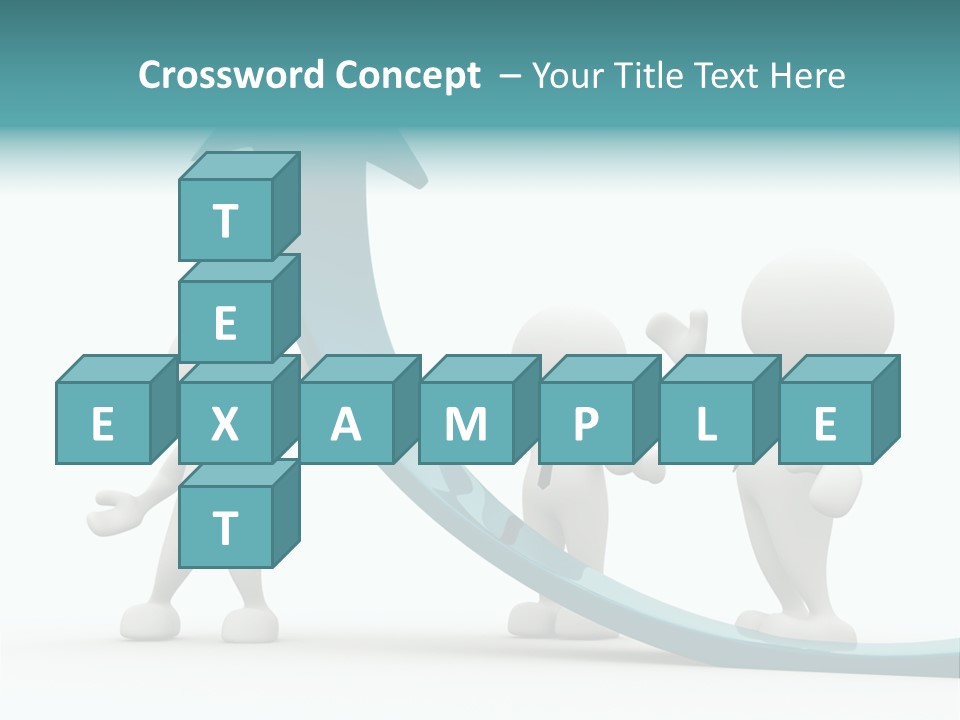 Achievement People Chart PowerPoint Template