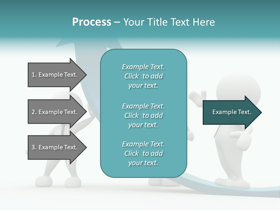 Achievement People Chart PowerPoint Template