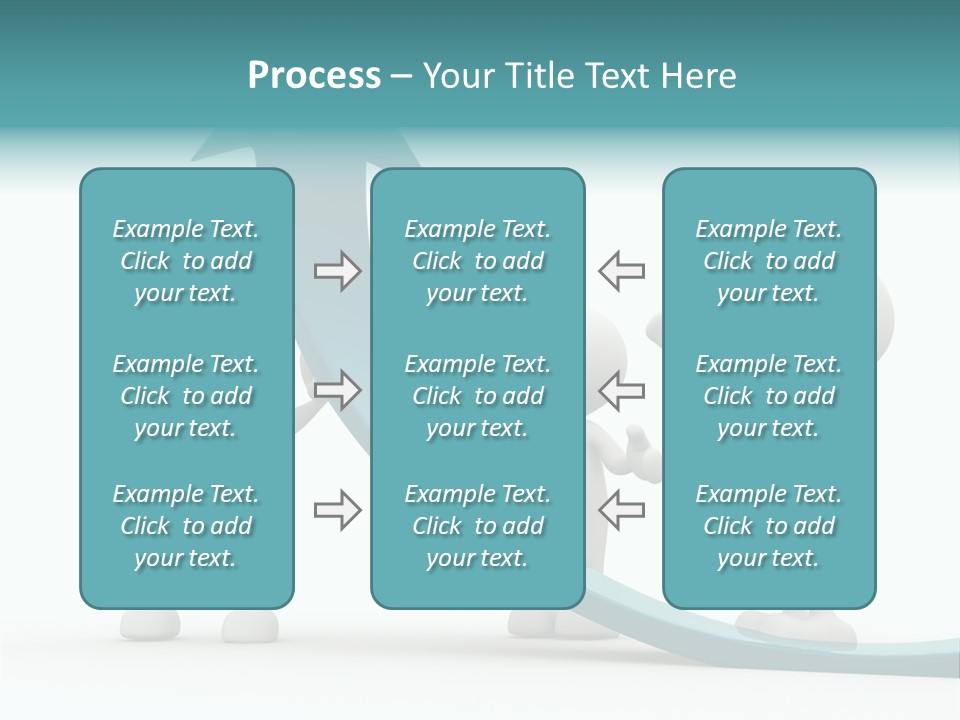 Achievement People Chart PowerPoint Template