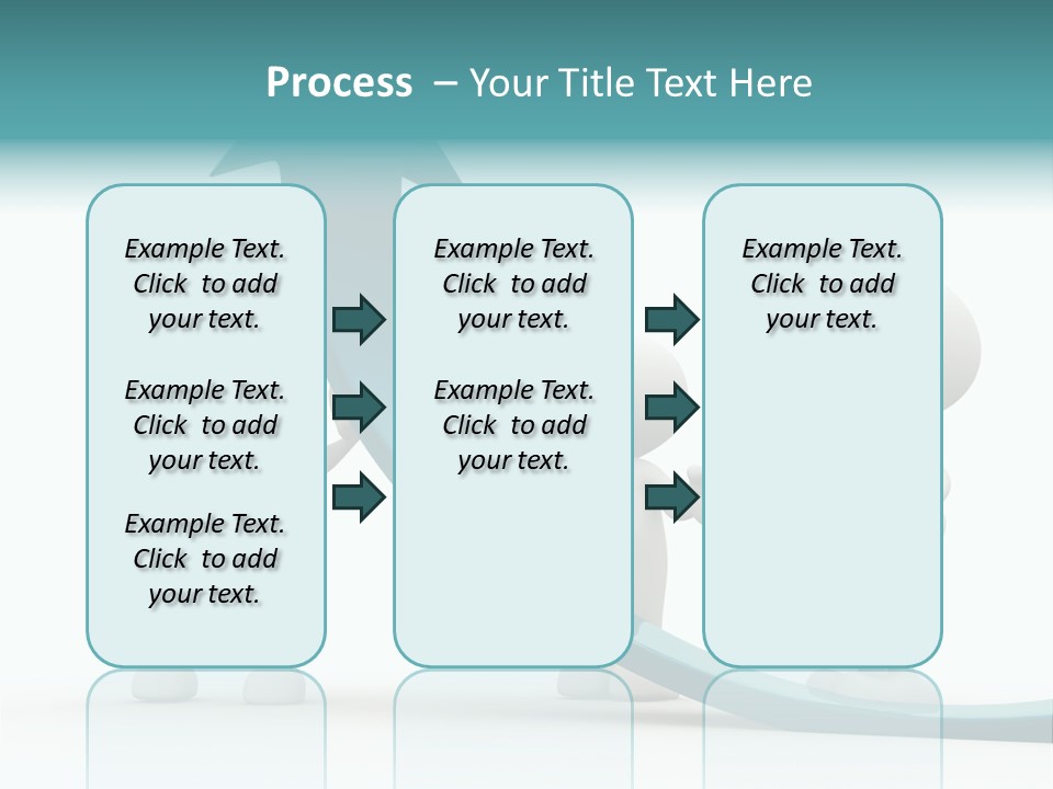 Achievement People Chart PowerPoint Template