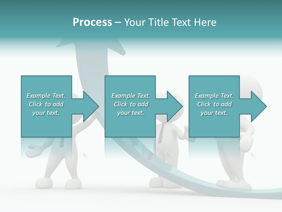 Achievement People Chart PowerPoint Template