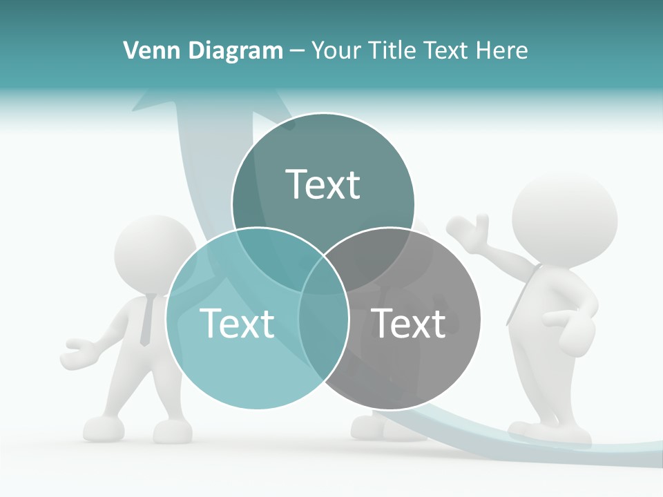 Achievement People Chart PowerPoint Template