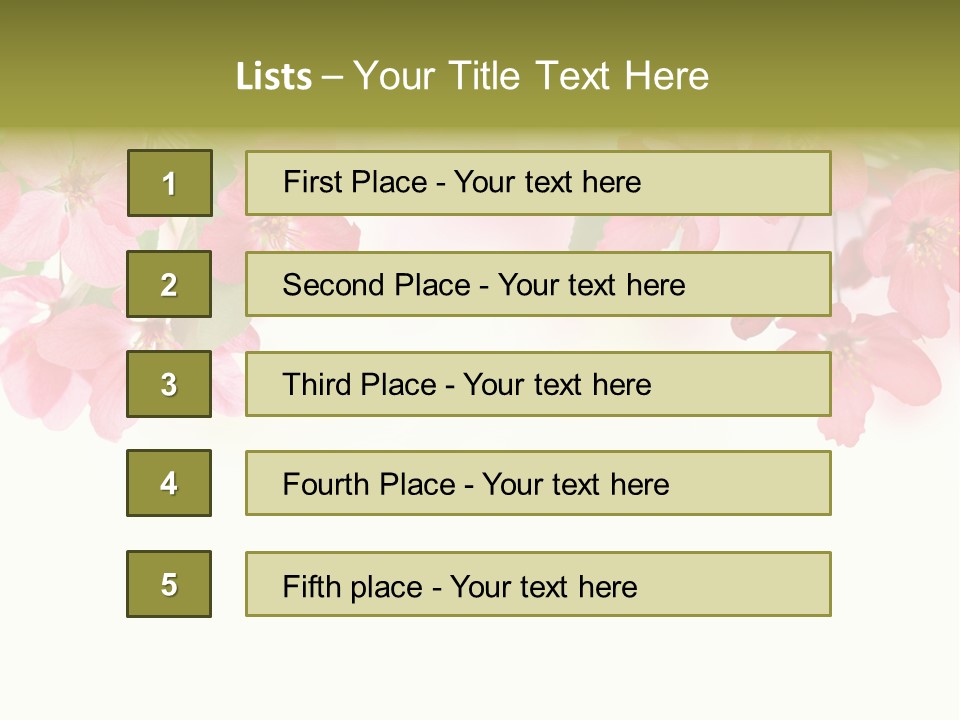 Bud Bloom Health PowerPoint Template