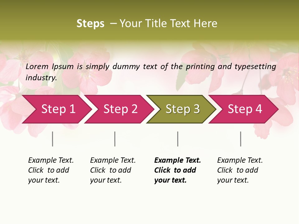 Bud Bloom Health PowerPoint Template