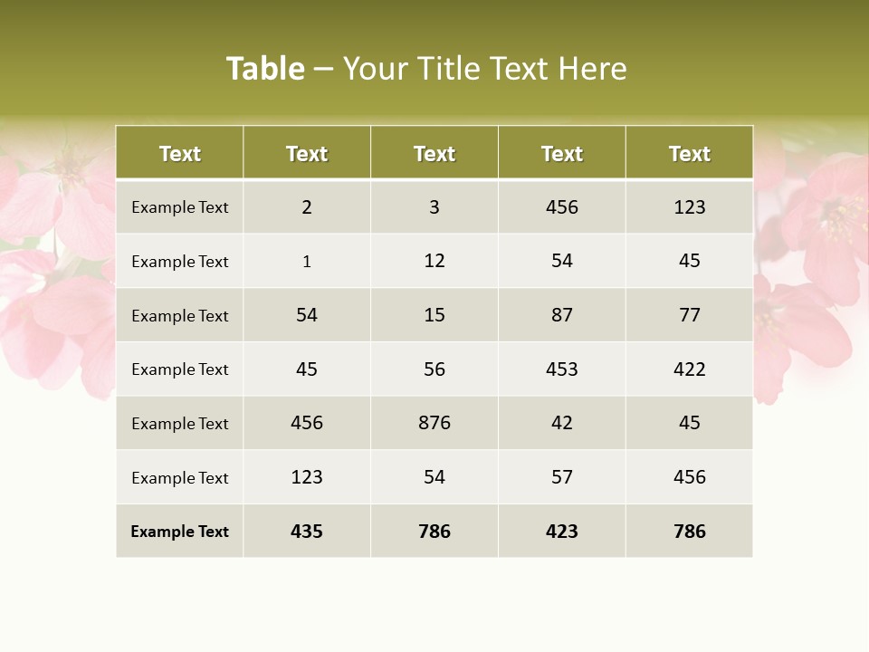 Bud Bloom Health PowerPoint Template