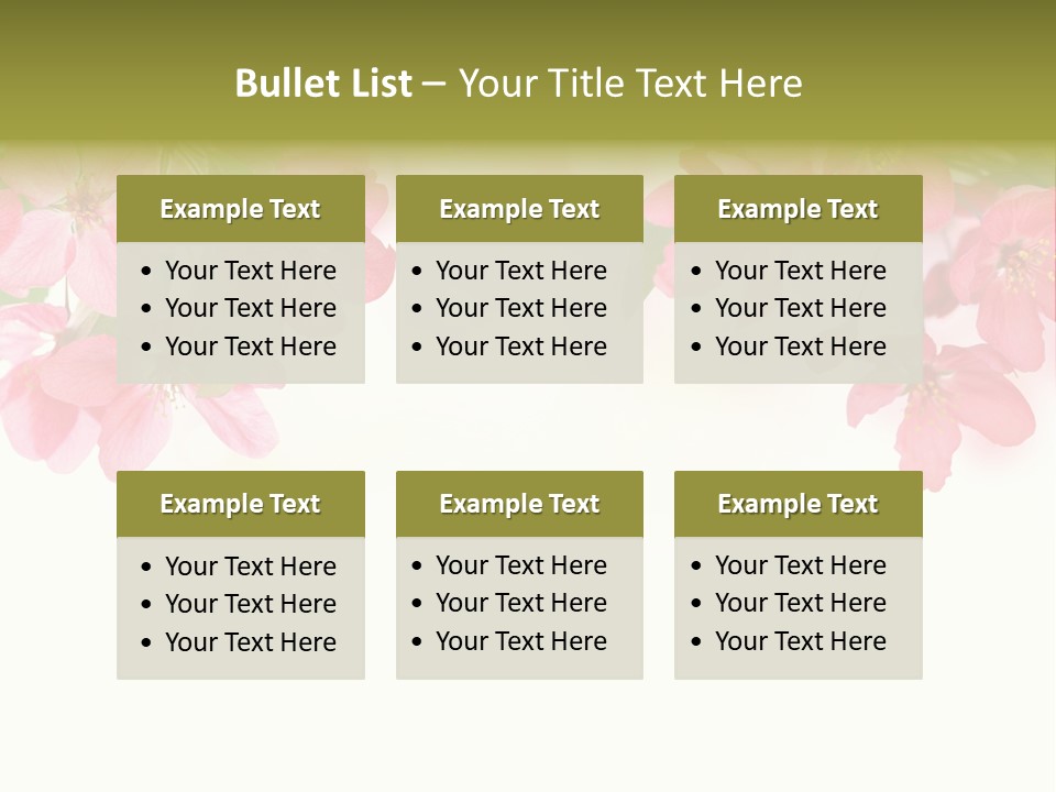 Bud Bloom Health PowerPoint Template