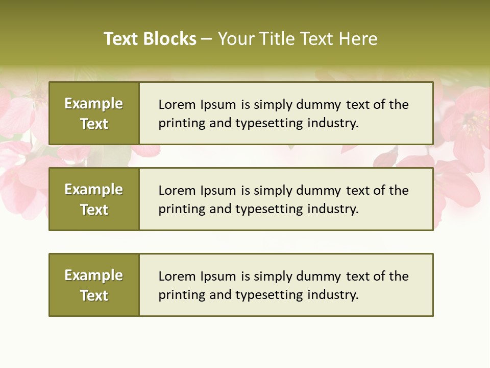 Bud Bloom Health PowerPoint Template