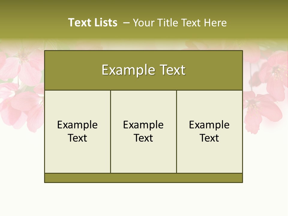 Bud Bloom Health PowerPoint Template