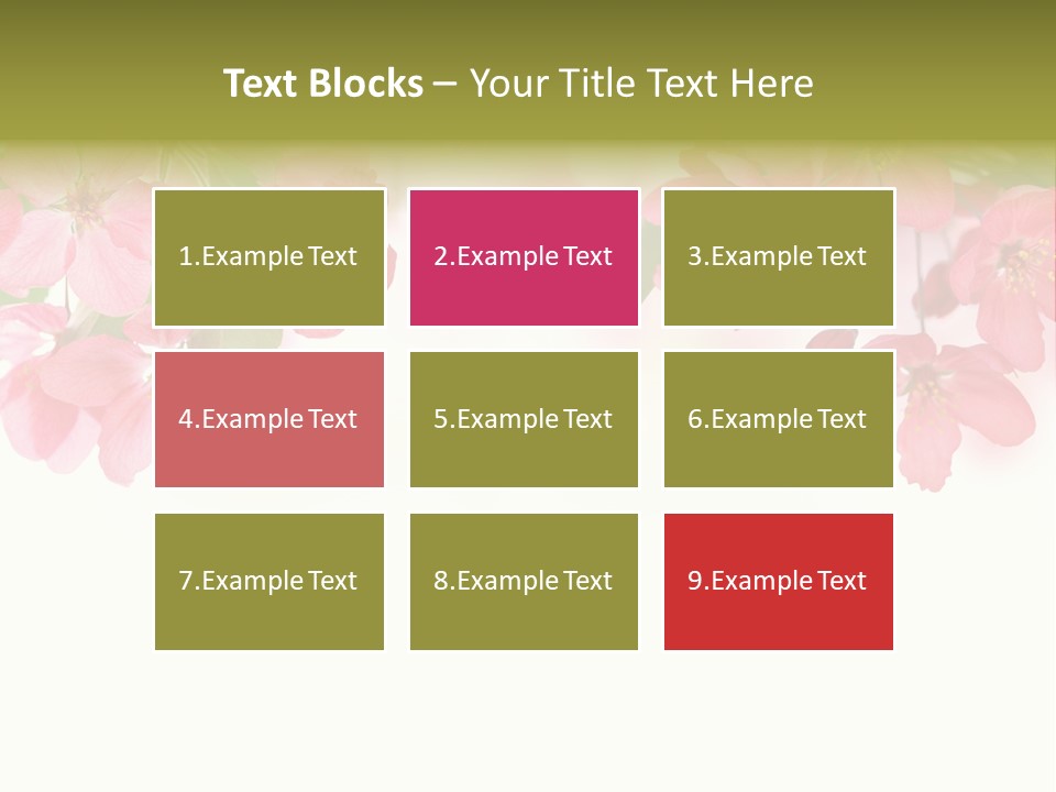 Bud Bloom Health PowerPoint Template