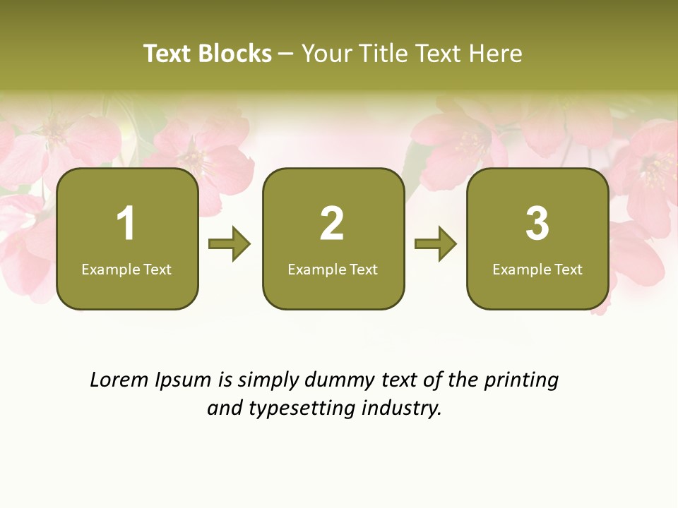 Bud Bloom Health PowerPoint Template
