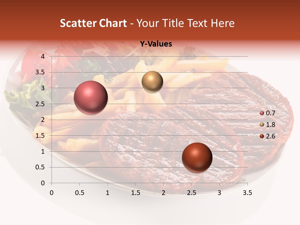White Background Paprika Ready To Eat PowerPoint Template