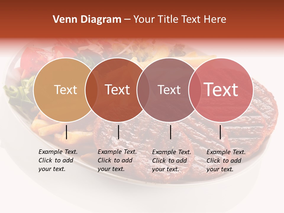 White Background Paprika Ready To Eat PowerPoint Template