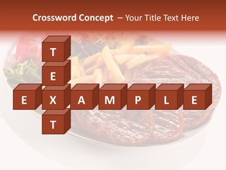 White Background Paprika Ready To Eat PowerPoint Template