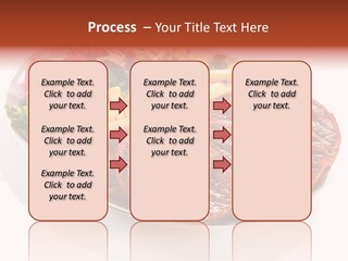 White Background Paprika Ready To Eat PowerPoint Template