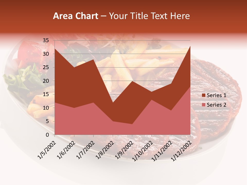 White Background Paprika Ready To Eat PowerPoint Template