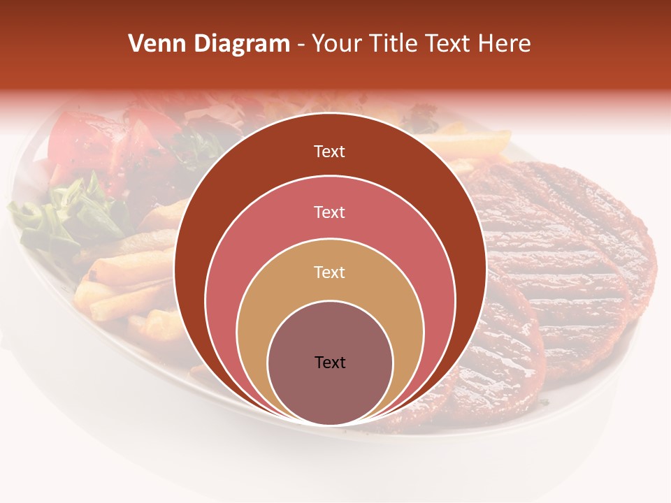 White Background Paprika Ready To Eat PowerPoint Template