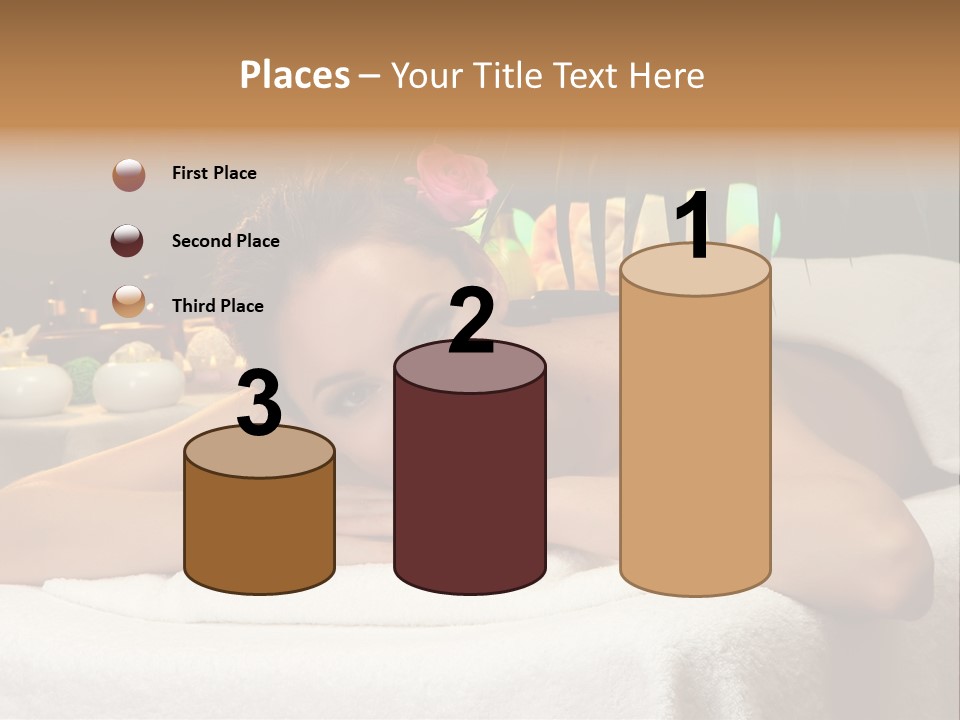 Person Beautiful Female PowerPoint Template