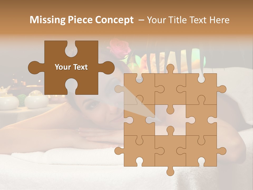 Person Beautiful Female PowerPoint Template