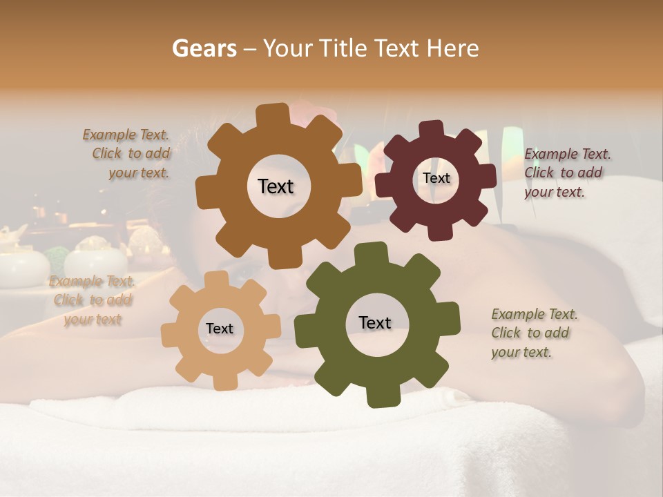 Person Beautiful Female PowerPoint Template