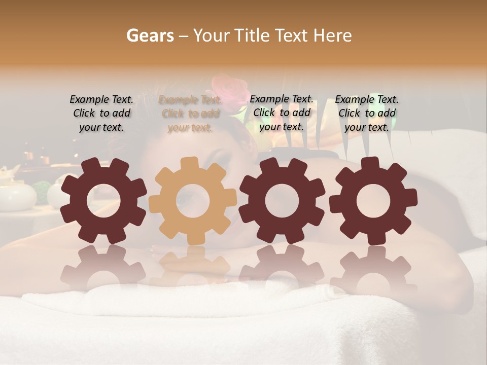 Person Beautiful Female PowerPoint Template