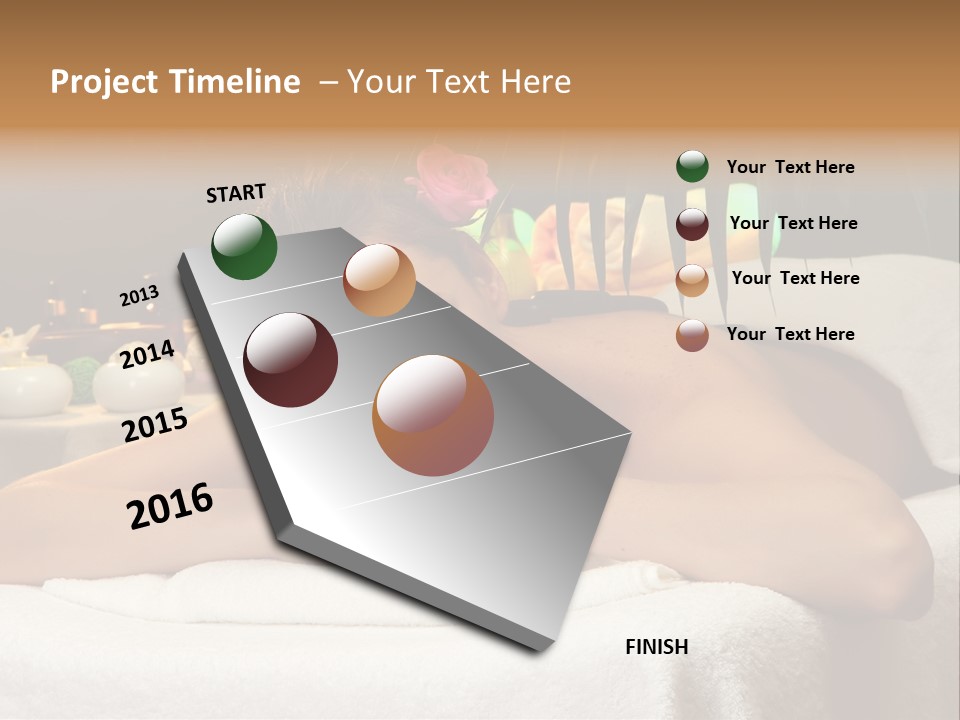 Person Beautiful Female PowerPoint Template