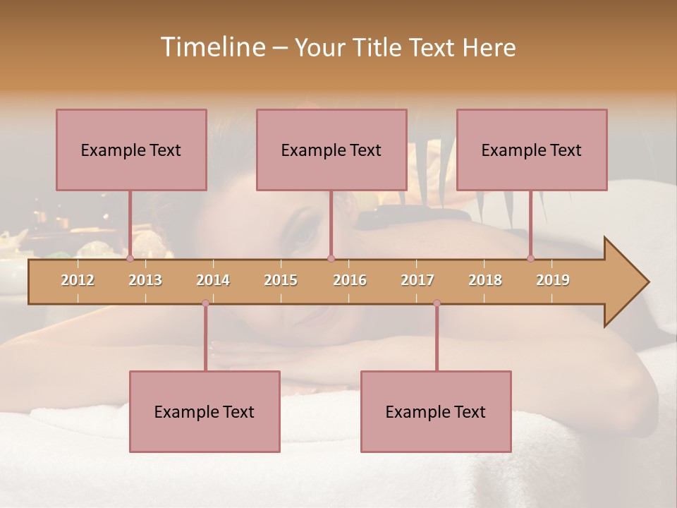Person Beautiful Female PowerPoint Template
