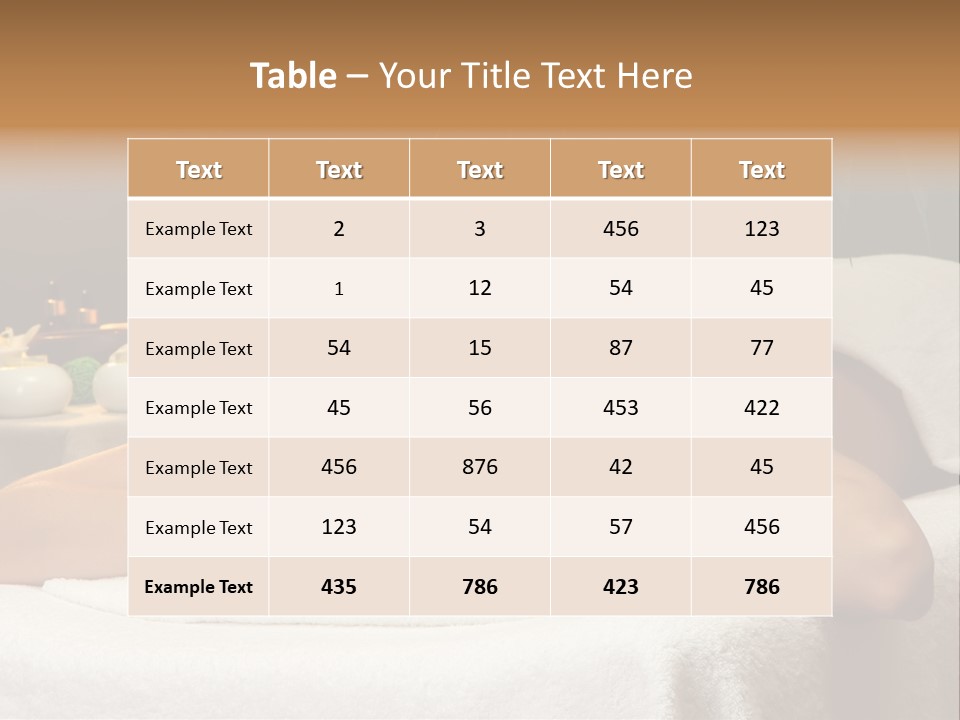 Person Beautiful Female PowerPoint Template