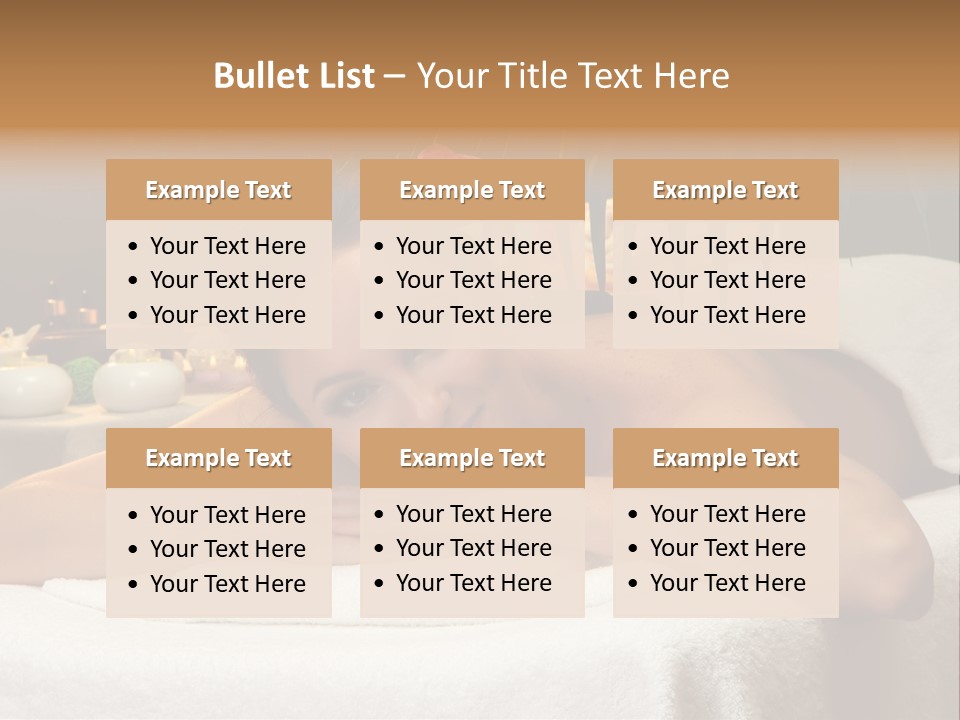 Person Beautiful Female PowerPoint Template