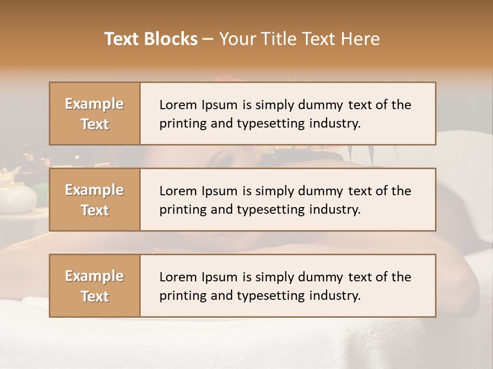 Person Beautiful Female PowerPoint Template