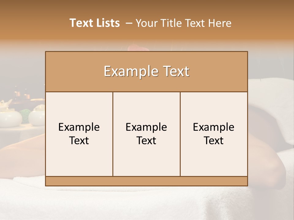 Person Beautiful Female PowerPoint Template