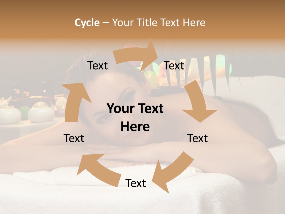 Person Beautiful Female PowerPoint Template