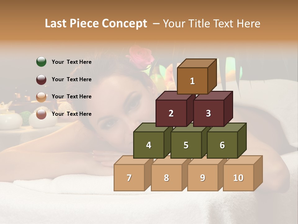 Person Beautiful Female PowerPoint Template