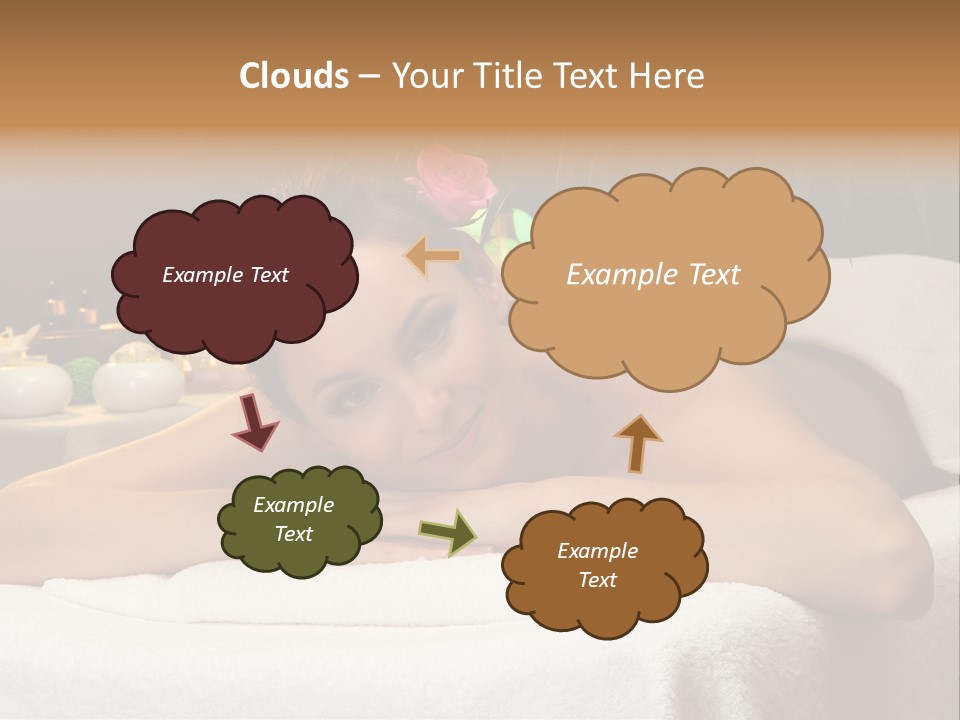 Person Beautiful Female PowerPoint Template