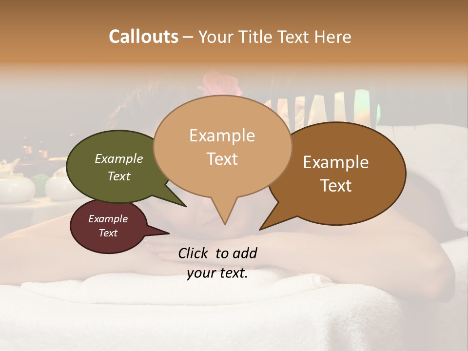 Person Beautiful Female PowerPoint Template