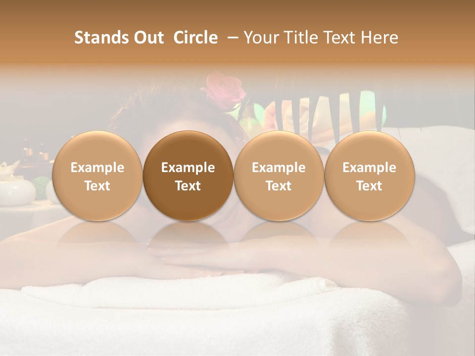 Person Beautiful Female PowerPoint Template