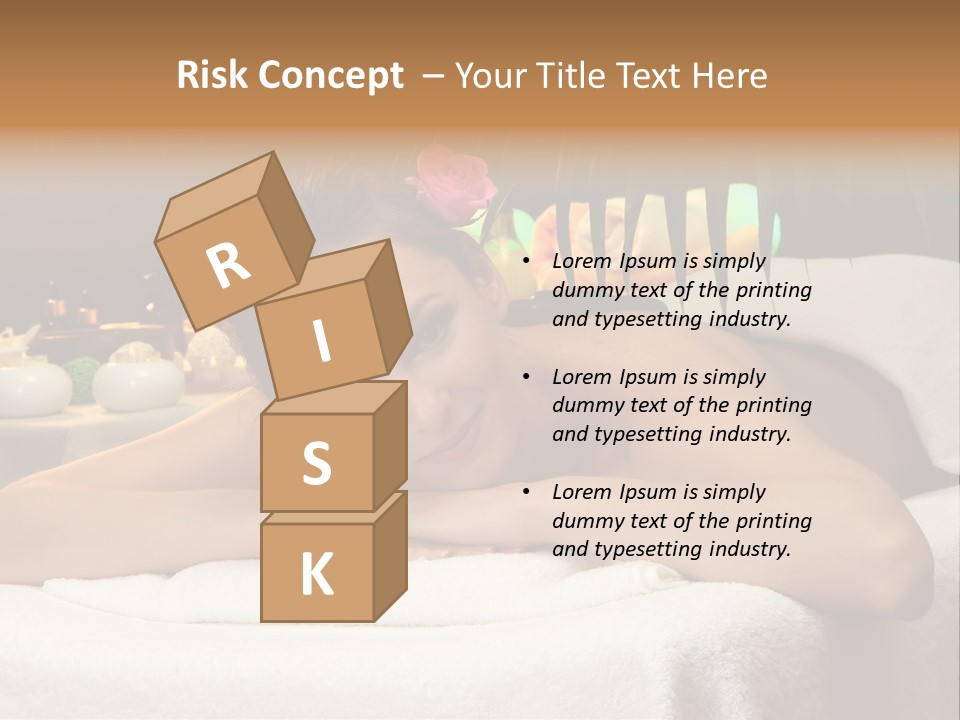 Person Beautiful Female PowerPoint Template