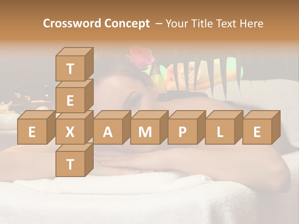 Person Beautiful Female PowerPoint Template