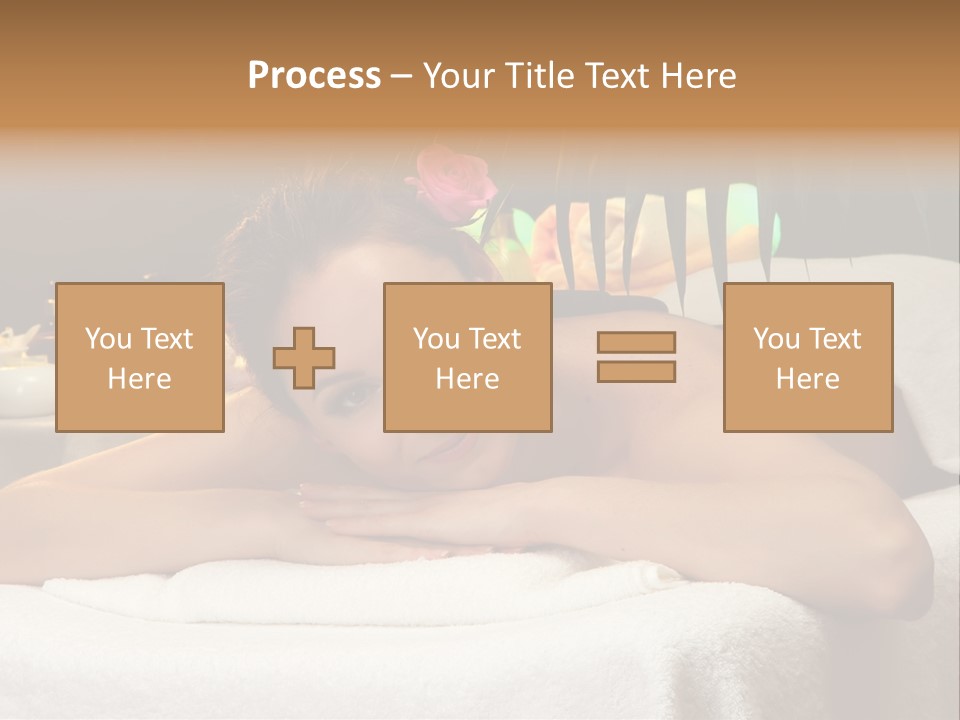 Person Beautiful Female PowerPoint Template