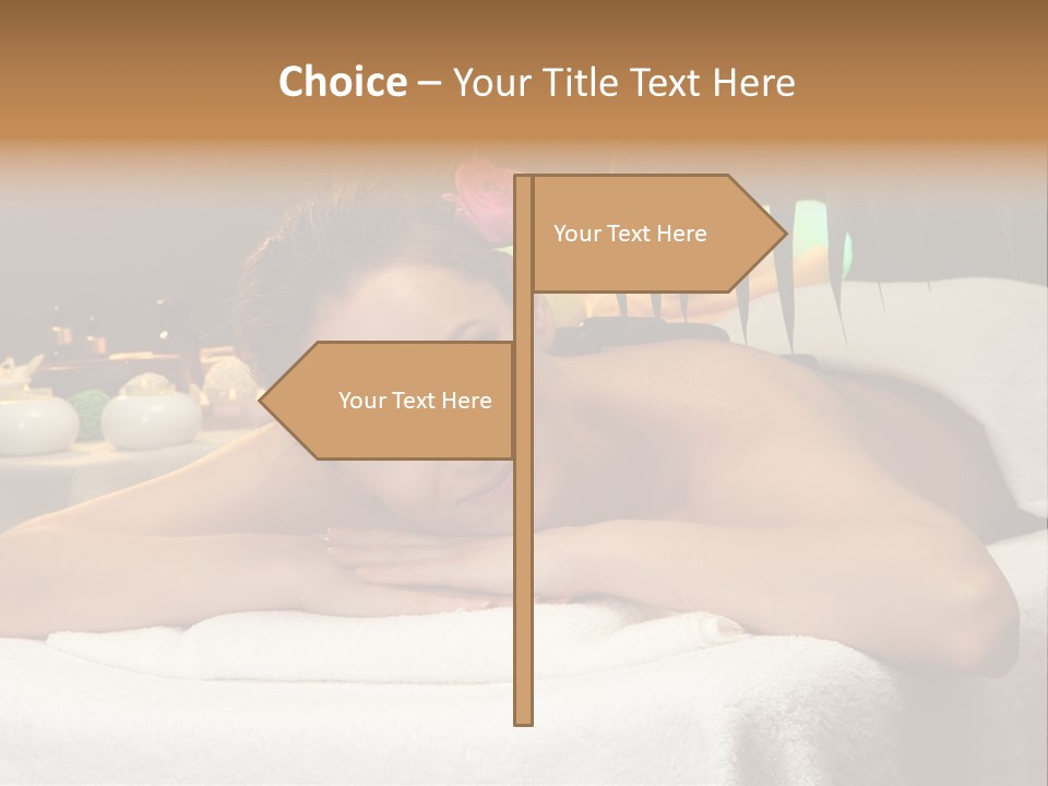 Person Beautiful Female PowerPoint Template