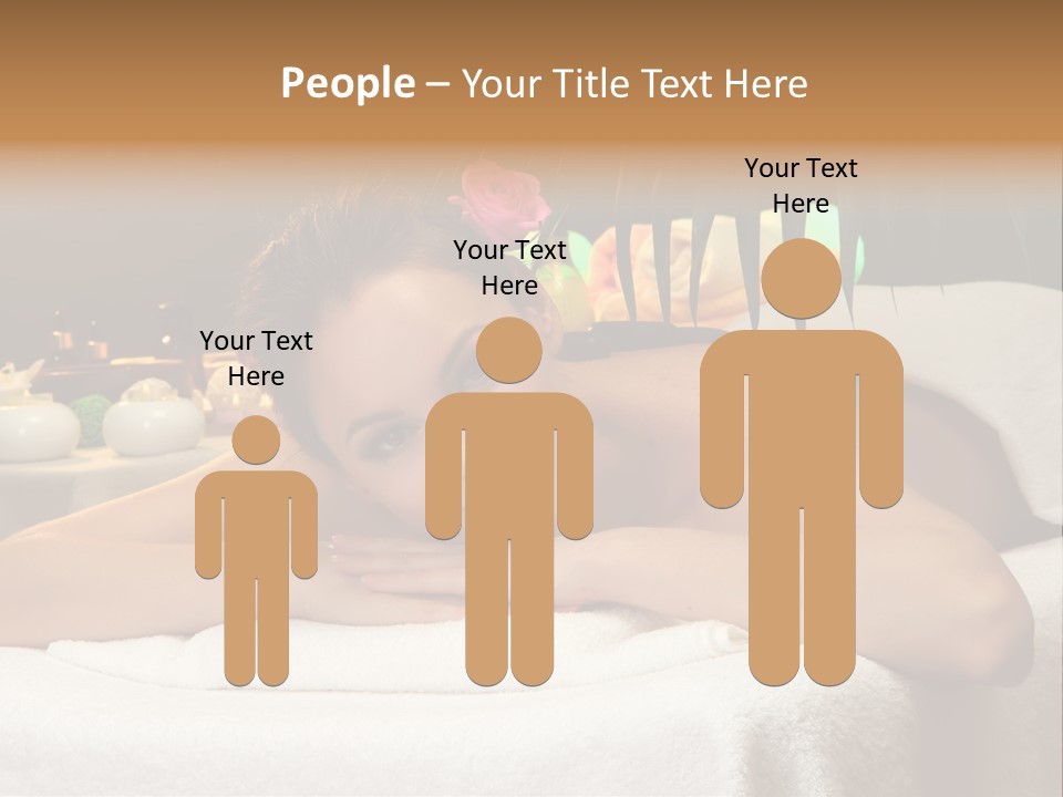 Person Beautiful Female PowerPoint Template