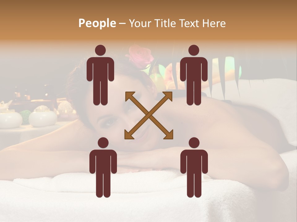 Person Beautiful Female PowerPoint Template